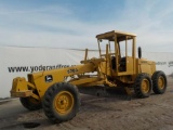 John Deere 570A Motor Grader, OROPS