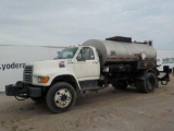 1997 Ford F800 Asphalt Distributor Truck, Diesel Engine, 5 Speed Manual Tra