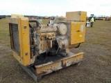 CAT 90KW Skid Mounted Generator  c/w CAT 3304 Engine