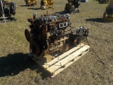 CAT C7 Engine c/w Allison Transmission (Fire Damged)