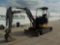 2012 John Deere 35D Mini Excavator, Canopy c/w Aux Hydraulics, Back Fill Bl