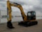 2016 CAT 308E2CR Hydraulic Excavator, 18'' Rubber Block Pads, Blade, Offset