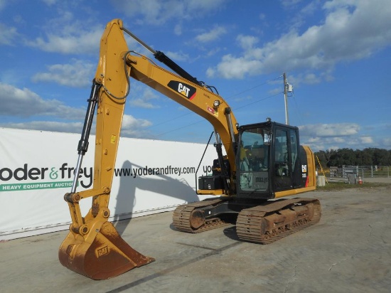 2016 CAT 312E Hydraulic Excavator, 24" Pads, VG, CV, QH, Piped, Aux. Piping