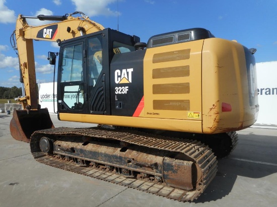 2015 CAT 323FL Hydraulic Excavator, 28" Pads, VG, CV, QH, Piped c/w Boxing