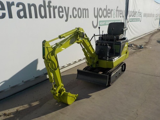 IHI IS7GX Mini Excavator, Rubber Tracks, Blade, Offset