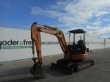 2013 Case CX36B Mini Excavator, OROPS c/w Push Blade (2,272 Hours)