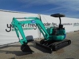 IHI 30JX Mini Excavator, Rubber Tracks, Blade, Offset (3,644 Hours)