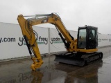 2010 CAT 308D Hydraulic Excavator, Rubber Tracks, Blade, Offset, CV, QC, Pi