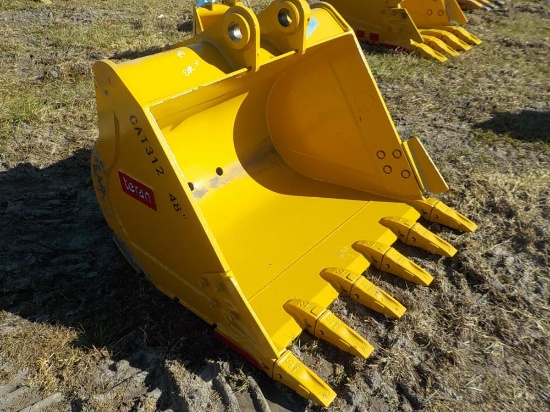 48" Digging Bucket to suit CAT 312 AND 311D, 311F, 312D, 312D2, 312E, 312F,
