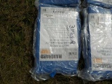 12 x 24  Blue Tarps  (2 in a lot)