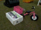 Pink Tricycle/Wagon Combo