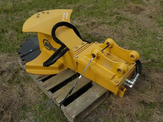 Hydraulic Turbo Tree Saw to suit CAT Mini Excavator