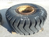 Tire and Rim to suit CAT 613B