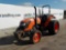 2016 Kubota M6060HD Front Counterweights, ROPS, 4 Hyd Ports, 3 Point Hitch