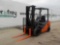 Toyota 8FDU25 Diesel Forklift c/w 2 Stage Mast, Sideshift, Forks