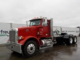 2008 Peterbilt 367 Tandem Axle Day Cab Truck Tractor, CAT C15 Engine, Eaton