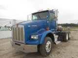 2005 Kenworth T800 Tandem Axle Day Cab Truck Tractor, Cummings ISX Engine,