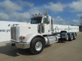 2011   Peterbilt 367 Tri-Axle Day Cab Truck Tractor, Cummings ISX 600HP, Ea