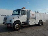 1998 Freightliner FL70 Single Axle Fuel and Lube Truck, Cummings 8.3 Engine