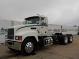 2013   Mack CHU613 Tandem Axle Day Cab Truck Tractor, Mack MP8-415C Diesel