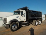 2007 Mack CTP713 6x4 Tandem Axle Dump Truck, Steel Body, Rollover Tarp c/w