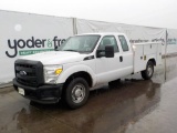 2013 Ford F250 Super Duty 4x4 Utility Truck, Extenda Cab,6.2  Diesel Engine