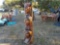 6' Teak Wood Totem Pole