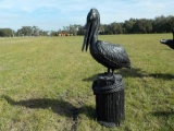 6' Aluminum Pelican on Stump