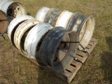 Pallet of Truck Wheels (8 of)