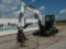 2015 Bobcat E85 Hydraulic Excavator c/w Cab, Rubber Tracks, Blade, Offset,