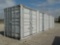 40ft High Cube Multi-Door Container (Unused)