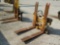 Double Forks Attachment to Suit Forklift