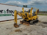 2007 Vermeer RTX450 Tracked Trencher c/w Roll Bar, Rubber Tracks, Backfill