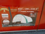 Golden Mount S306515R PE Dome Storage Container 30ftX65ftX15ft (Unused)