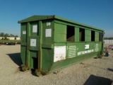 23' Roll Off Enclosed Recycling Dumpster
