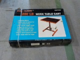 200 LB Work Table Cart (Unused)