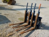 Double Forks Attachment to suit Forklift