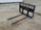 Trojan SPF15 Skidsteer Forks to suit CAT/Bobcat/Case/New Holland/JCB/John D