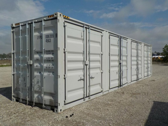 40' HC Multi-Door Container - Unused