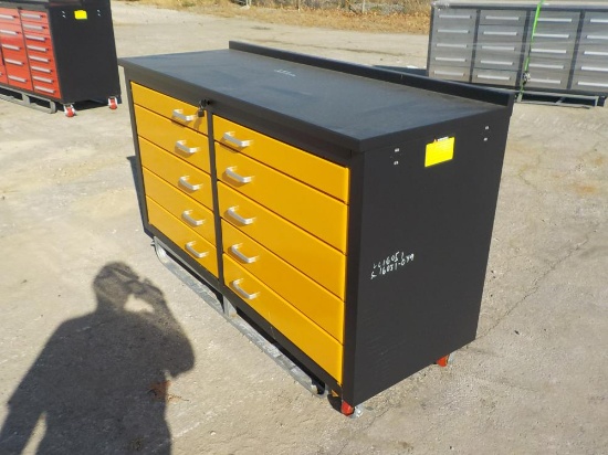 Steelman  6' Work Bench c/w 10 Drawers - Unused