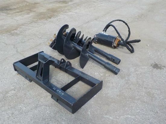Spiral Drill to suit Skidsteer - Unused