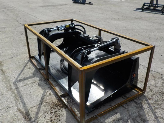 Grapple Bucket to suit Skidsteer - Unused