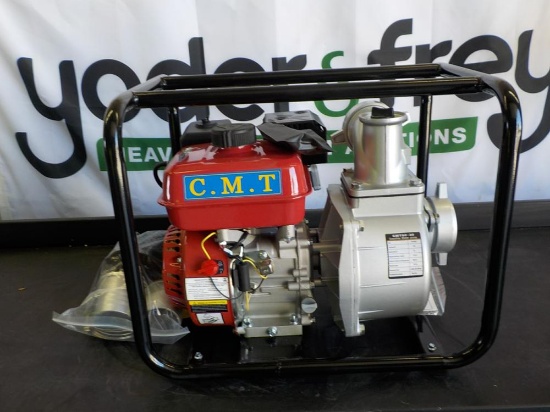 3" 6.5HP Semi Trash Pump - Unused