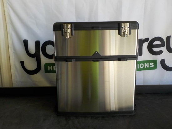 Stainless Steel Roll Around Tool Box - Unused