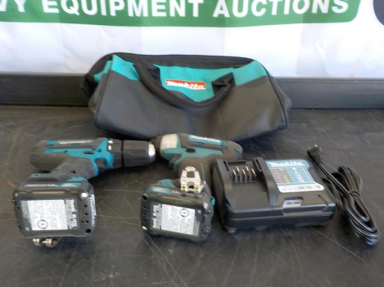 Makita CT226 2 Pc 12V Combo Kit - 1 Yr Factory Warranty