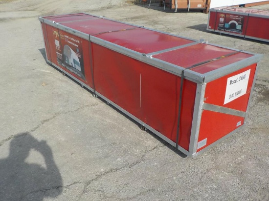 Golden Mount C4040 Dome Storage Shelter 40' x 40' UV-Resistance & Fire-Reta