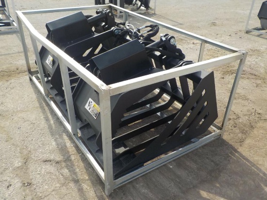 Greatbear  72" Hydraulic Rock Grapple Bucket - Unused