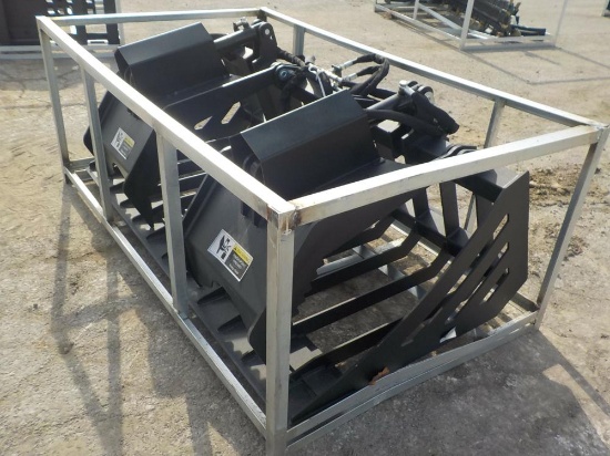 Greatbear  72" Hydraulic Rock Grapple Bucket - Unused