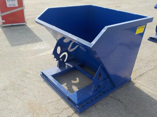 Great Bear  Self Dumping Hopper to suit Forklift - Unused