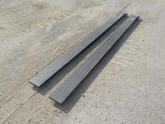 9" Fork Extensions 10', 6600lbs (Pair of) - Unused